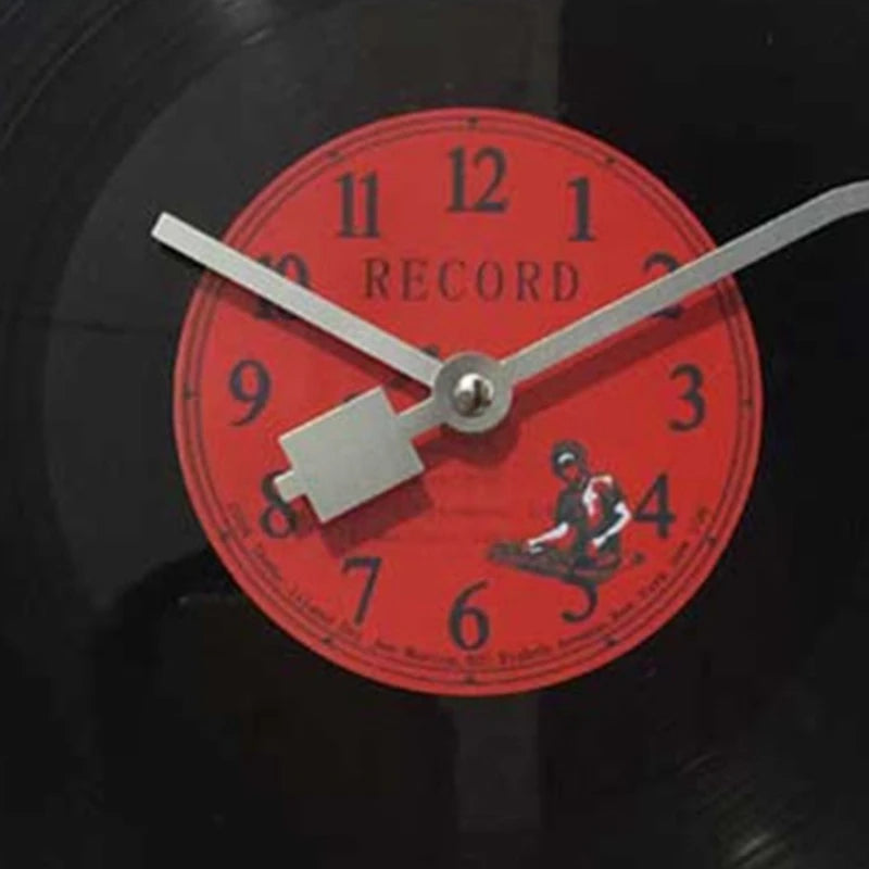 Vintage Inspired Vinyl Record Wall Clock - Intelli Monde