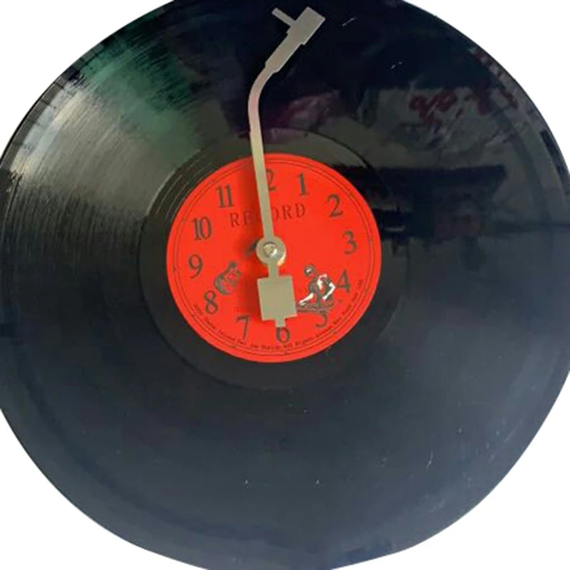 Vintage Inspired Vinyl Record Wall Clock - Intelli Monde