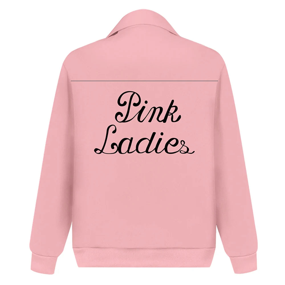 Pink Ladies Jacket - Classic Movie Costume for Girls and Women - Intelli Monde