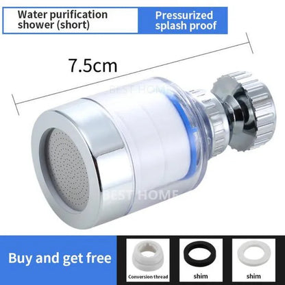 AquaPure Lux 15-Stage Activated Carbon Shower Head Filter - Soft Water Purifier for Chlorine and Hard Water Treatment