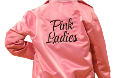 Pink Ladies Jacket - Classic Movie Costume for Girls and Women - Intelli Monde