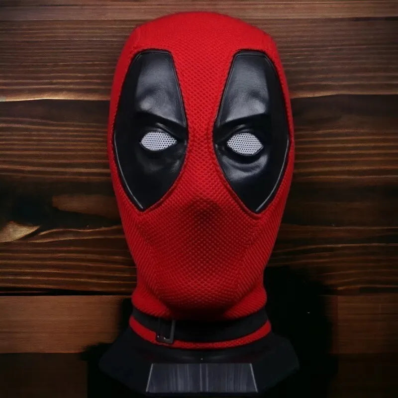 Movie-Inspired Red Antihero Cosplay Mask - Intelli Monde